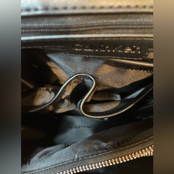 ?  NWT Calvin Klein Saddie Black Backpack main image 6